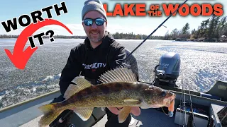 Walleye Fishing The Hard Way on Lake of the Woods 2024