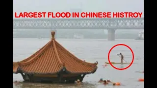 Three gorges dam china flood 2020 -china's three gorges dam could overtop as flood peak in yangtze