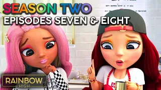 Spooky and Challenging Days! 👻 🥐 | Season 2 Episodes 7-8 | Rainbow High Compilation