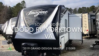 2019 Grand Design Imagine 2150RB Travel Trailer Single Slideout Tidewater RV Show Dodd RV Yorktown