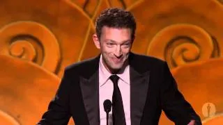 2010 Governors Awards -- Vincent Cassel on Jean-Luc Godard