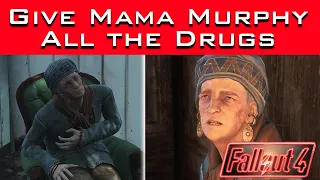 Fallout 4 - What If You Keep Giving Drugs to Mama Murphy???