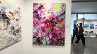 Viktoria Ganhao. Discovery Art Fair, Cologne, Germany. 2024