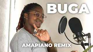 BUGA AMAPIANO Cover by Gloria BASH ( kizz daniel tekno lololo )