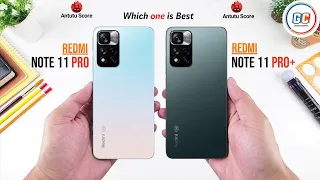 Redmi Note 11 Pro vs Redmi Note 11 Pro+ || Full Comparison || Performance,Camera,Battery and Price.