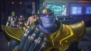 Marvel vs. Capcom: Infinite - Sigma's Lab: Thanos Sees Death's Betrayal "Love Hurts" Cutscene