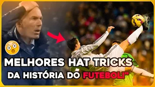 🚨"NOSSA Hat Tricks Lendários Que Marcaram a História do Futebol😱!" #futebol