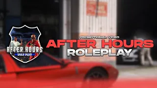 AFTER HOURS | PROMOTIONAL VIDEO