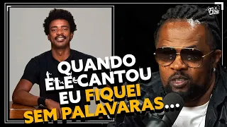 EMOCIONANTE HISTÓRIA com SEU JORGE (Xande de Pilares)