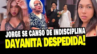 DAYANITA FUE DESPEDIDA POR JORGE BENAVIDES TRAS CANSARSE DE IRRESPONSABILIDADES