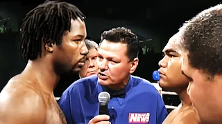 When David Tua Fought Lennox Lewis