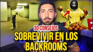 30 TIPS PARA SOBREVIVIR EN LOS BACKROOMS