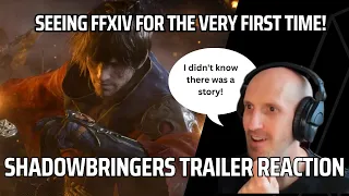 My First Time Ever Seeing Final Fantasy XIV! -Shadowbringers Trailer Reaction #ffxiv