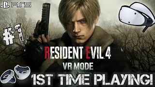 Resident Evil 4 (PSVR2) 1st Time Playing!!!