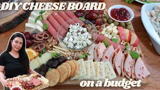 CHARCUTERIE ON A BUDGET: DIY CHEESE PLATTER