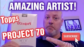 TOPPS PROJECT 70 MY TOP ARTIST!    REVEALING THEIR CARDS!