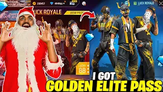 Garena Gifted All Golden Rare Elite  Pass 😱 (No Click Bait ) 😂