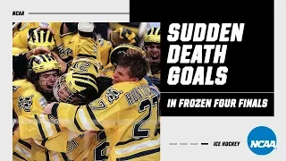 Every sudden death goal in Frozen Four finals since 1977