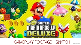 New Super Mario Bros. U Deluxe - Switch - Gameplay Footage