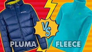 Análise: Jaqueta de Pluma Vs Fleece