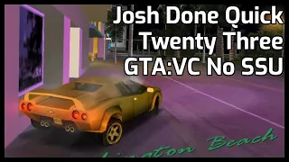 #JDQTT Grand Theft Auto: Vice City Any% No SSU International Marathon Speedrun