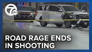 Detroit police searching for driver involved in road rage shooting incident