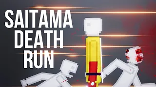 SAITAMA in The Most Dangerous Deathrun Race Game - People Playground
