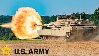 U.S. Army. M1A2 Abrams tanks. Military competition Sullivan Cup.