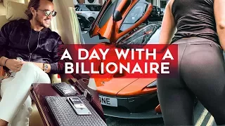 A day with a BILLIONAIRE! Join Rich Kids of Instagram's Emir Bahadir as he works out and shops!