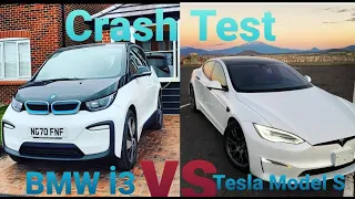 Bmw İ3 Vs Tesla Model S Crash Test