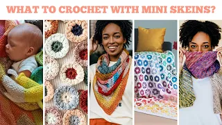 16 CROCHET PATTERNS FOR MINI SKEINS [plus a new pattern sneak peek shhhhh!]