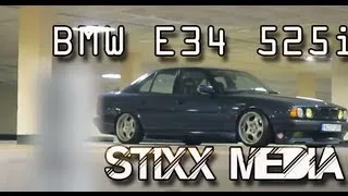 Classic BMW E34 525i- Dosert's Finest Stixx Media Cars
