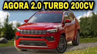 AGORA NÃO TEM PRA NINGUÉM: NOVO JEEP COMPASS 2.0 TURBO GASOLINA DE 200 CAVALOS NO BRASIL!