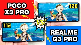 POCO X3 PRO vs REALME Q3 PRO (GT NEO)🔥 - GAMING TEST 2021🔥 БОЛЬШОЕ СРАВНЕНИЕ В ИГРАХ! FPS + НАГРЕВ!