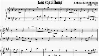 LCM Piano 2021-2024 Grade 5 List A6 Kirnberger Les Carillons Sheet Music