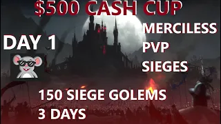 $500 Aug 5-7 Duos Cash Cup - V Rising Day 1 - Content Creator Meeting - Donating Gear Bags