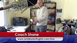 Let's Master English LIVE Episode 74 Coach Shane's ESL Live Stream