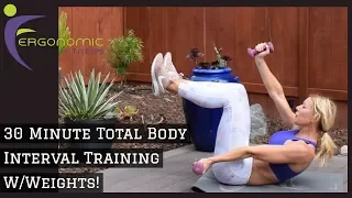 30 Minute Total Body Interval Training (TBIT) - Burn Fat Get Toned!