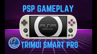 TRIMUI Smart Pro PSP Emulation/Gameplay Video (God of War Chains of Olympus/GTA Vice City Stories)