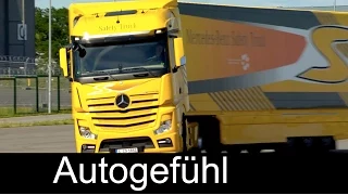 Mercedes/Daimler Truck Actros & Setra Busses & Sprinter/V-Class Safety Tests