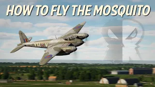 DCS Mosquito Tutorial - Startup, Takeoff, Landing