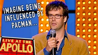 Marcus Brigstocke Gives Sweets To Gangsters | Live At The Apollo | BBC Comedy Greats