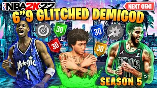 *NEW* (SG) 6”9 DEMIGOD BUILD W/ 100+ BADGES! 92 DUNK, 83 THREE, 80+ BALL HANDLE! NBA2K22 BEST BUILD!