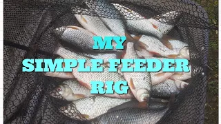 ROACH FISHING   MY SIMPLE FEEDER RIG PLUS SESSION