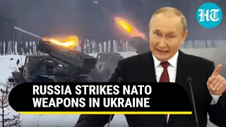 Russian Forces Strike NATO Weapons; Supplies To Ukrainian Forces Disrupted | Watch