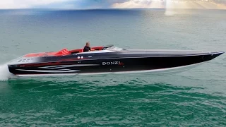 DONZI 43 ZR Power Boat - Ferrari Performance meets James Bond Style
