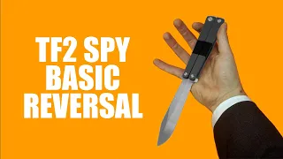 Butterfly Knife Tricks for Beginners #9.8 (Team Fortress 2 Basic Spy Reversal)