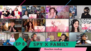 SPY X FAMILY EPISODE 8 Reaction Mashup | スパイファミリー リアクション