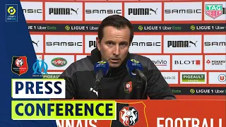 Press Conference STADE RENNAIS FC - OLYMPIQUE DE MARSEILLE (2-1) / 2020-2021