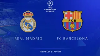 Real Madrid vs Barcelona Ft. Ronaldo, Messi | UEFA Champions League Final | PS4 Gameplay